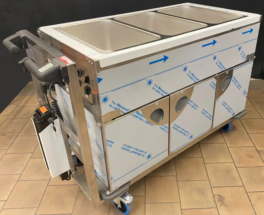 Motorisation chariot bain-marie